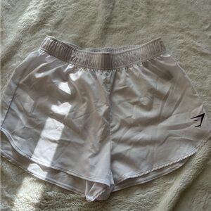 Gymshark White Running Training Shorts Size Small